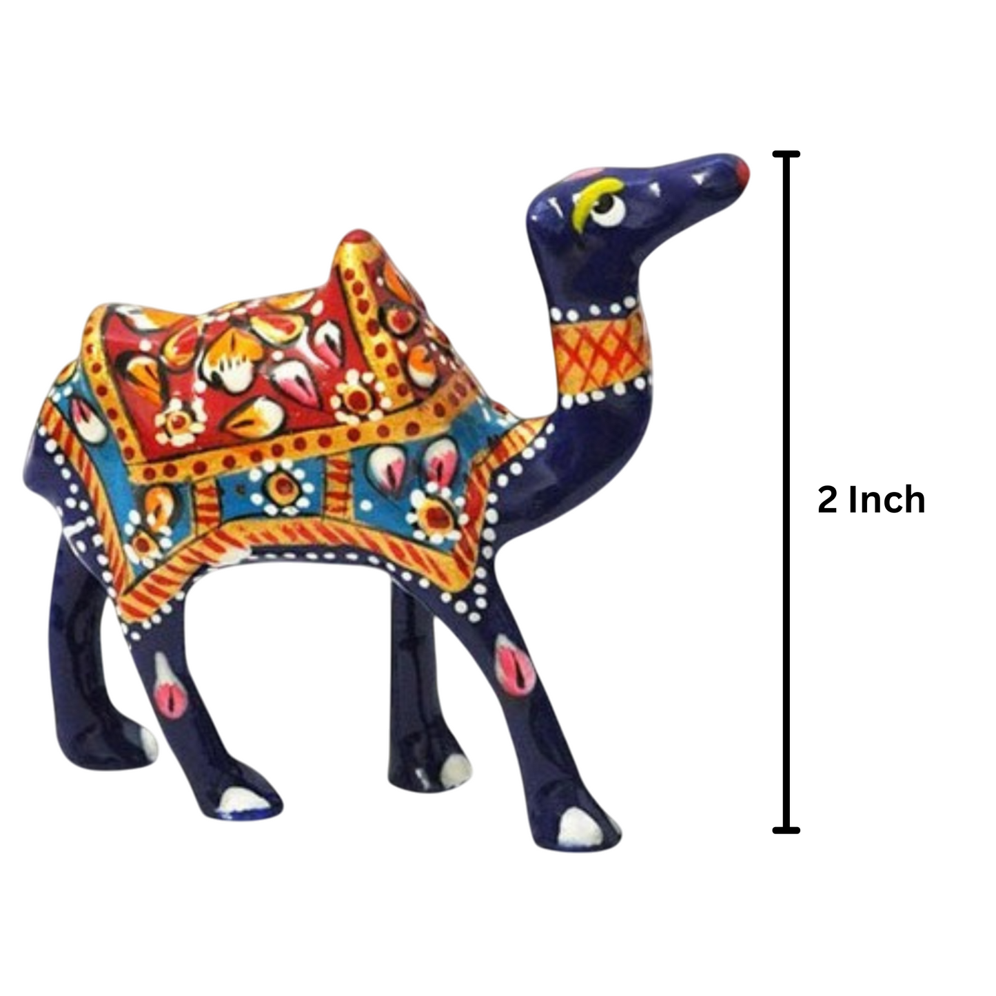 Beautiful Metal Camel Figurine - 1 Pair