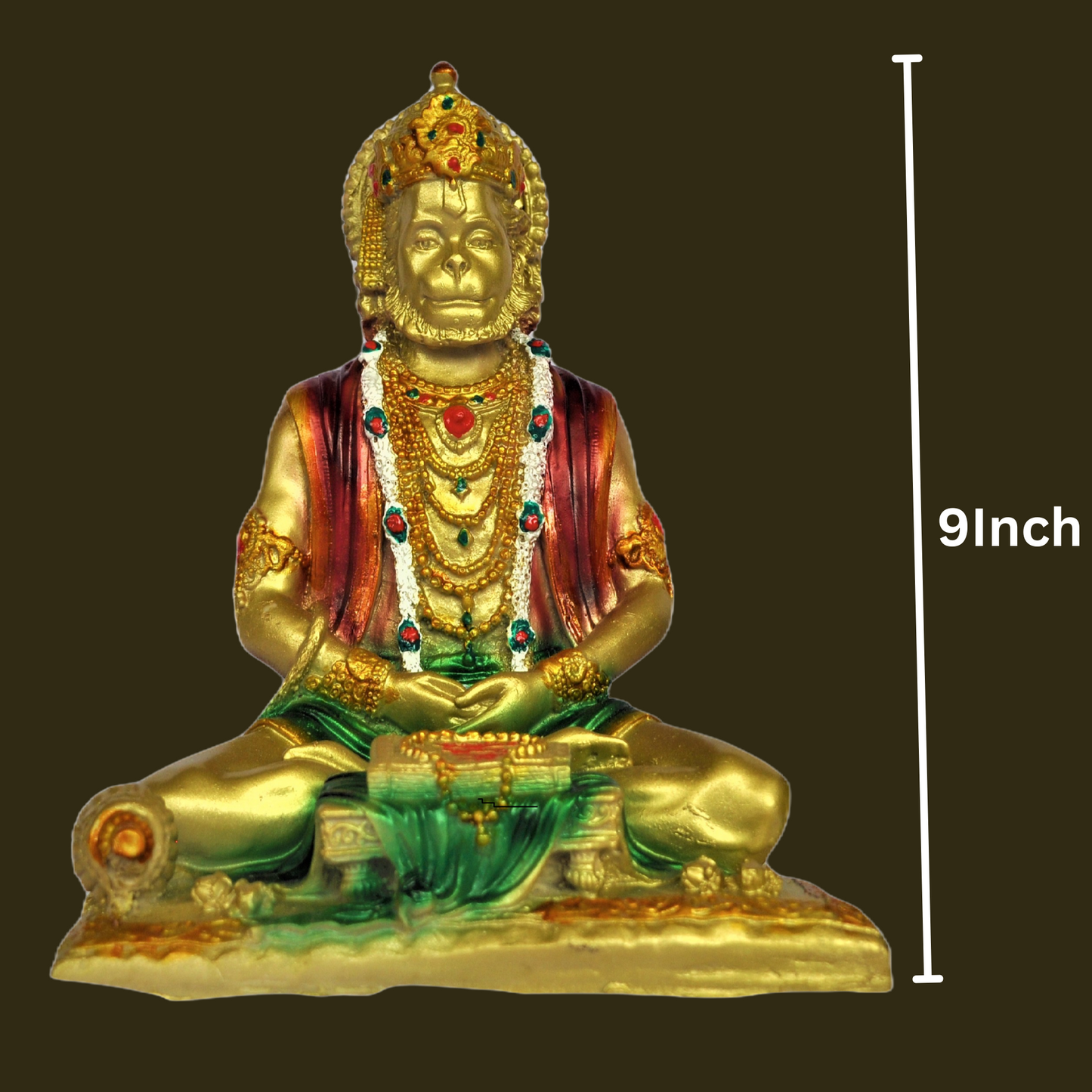 Lord Hanuman With Ramayan Statue For Home