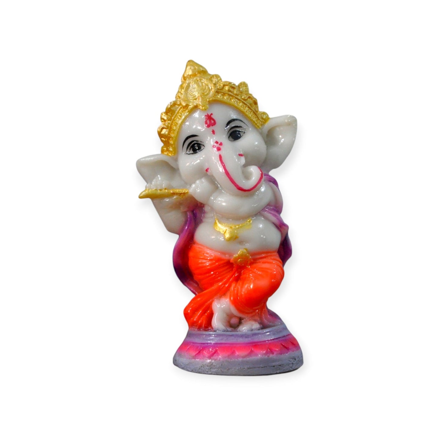 Musical Ganesha Polyresin Showpiece