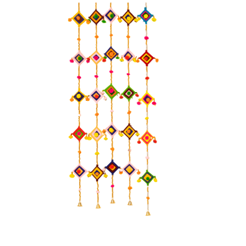 Kite Wall Colorful Hangings Decor set of 10 Pc