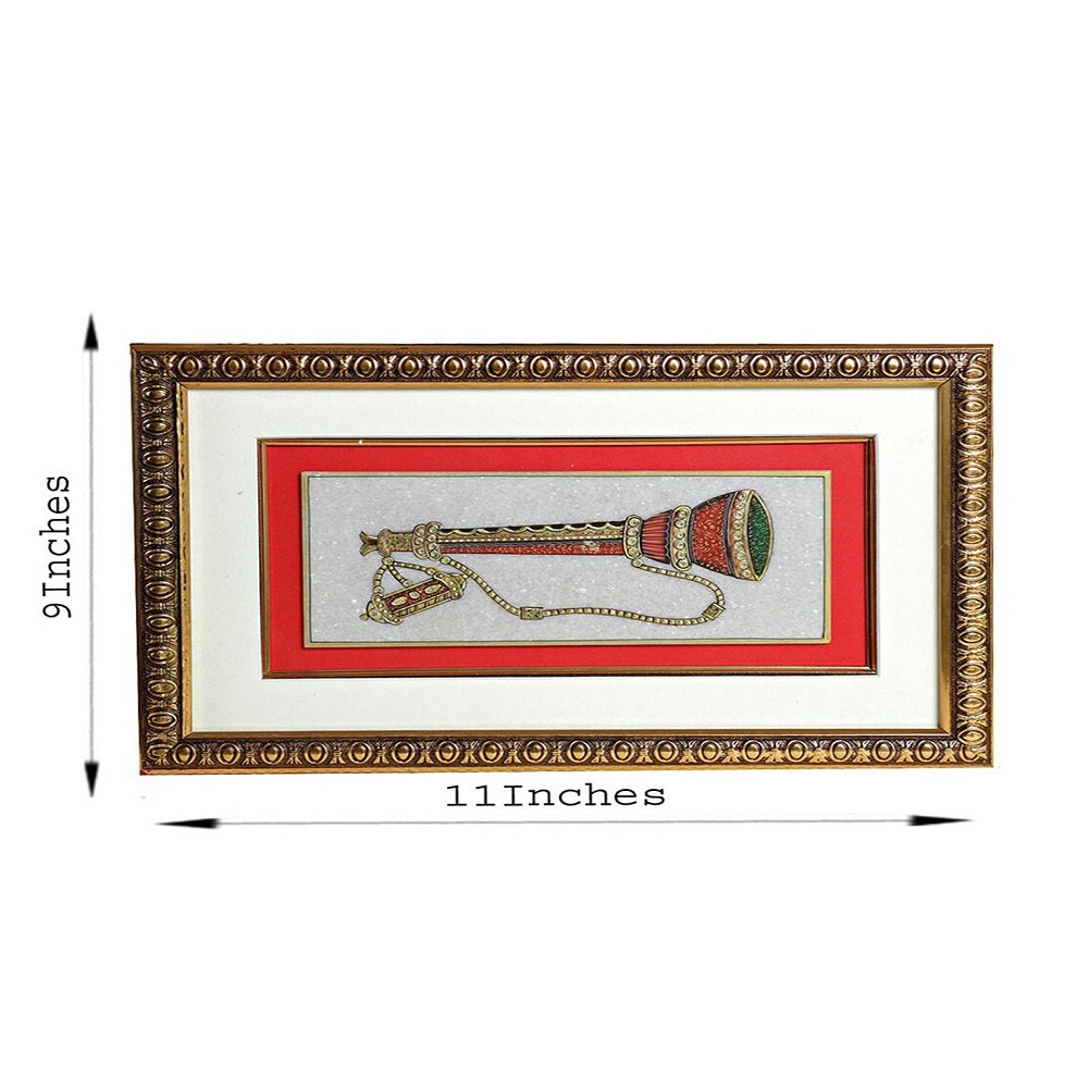 Marble Painting Wall Musical Instrument