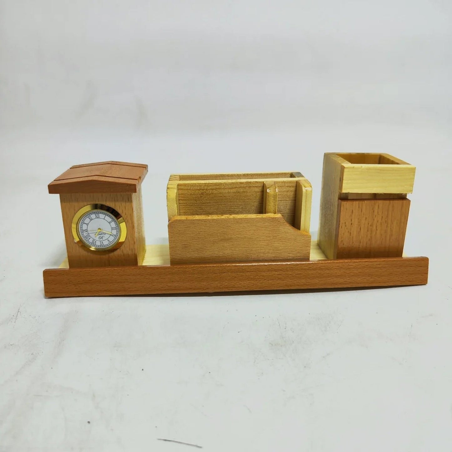 Wooden Pen Stand Table Set Of 50