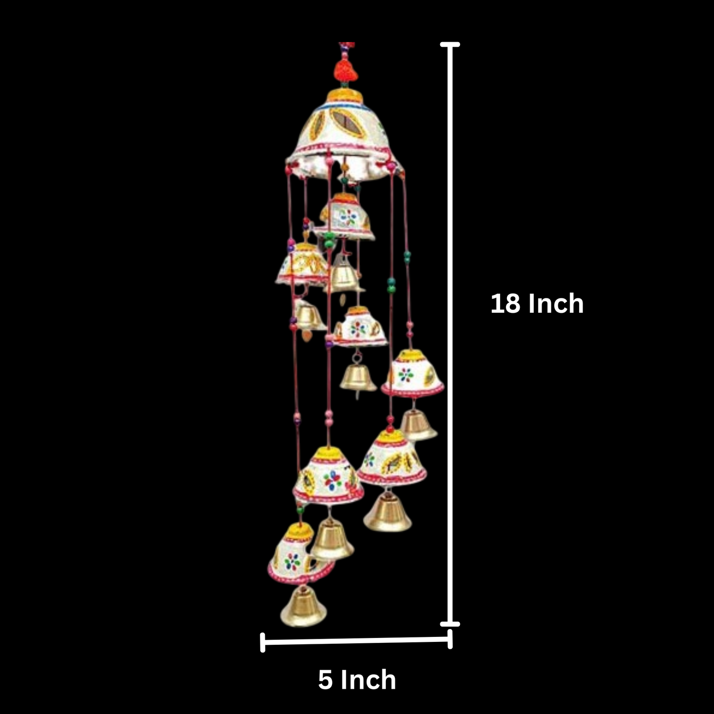 Wind Chime Beautiful Jhoomar Showpiece set of 2 pc