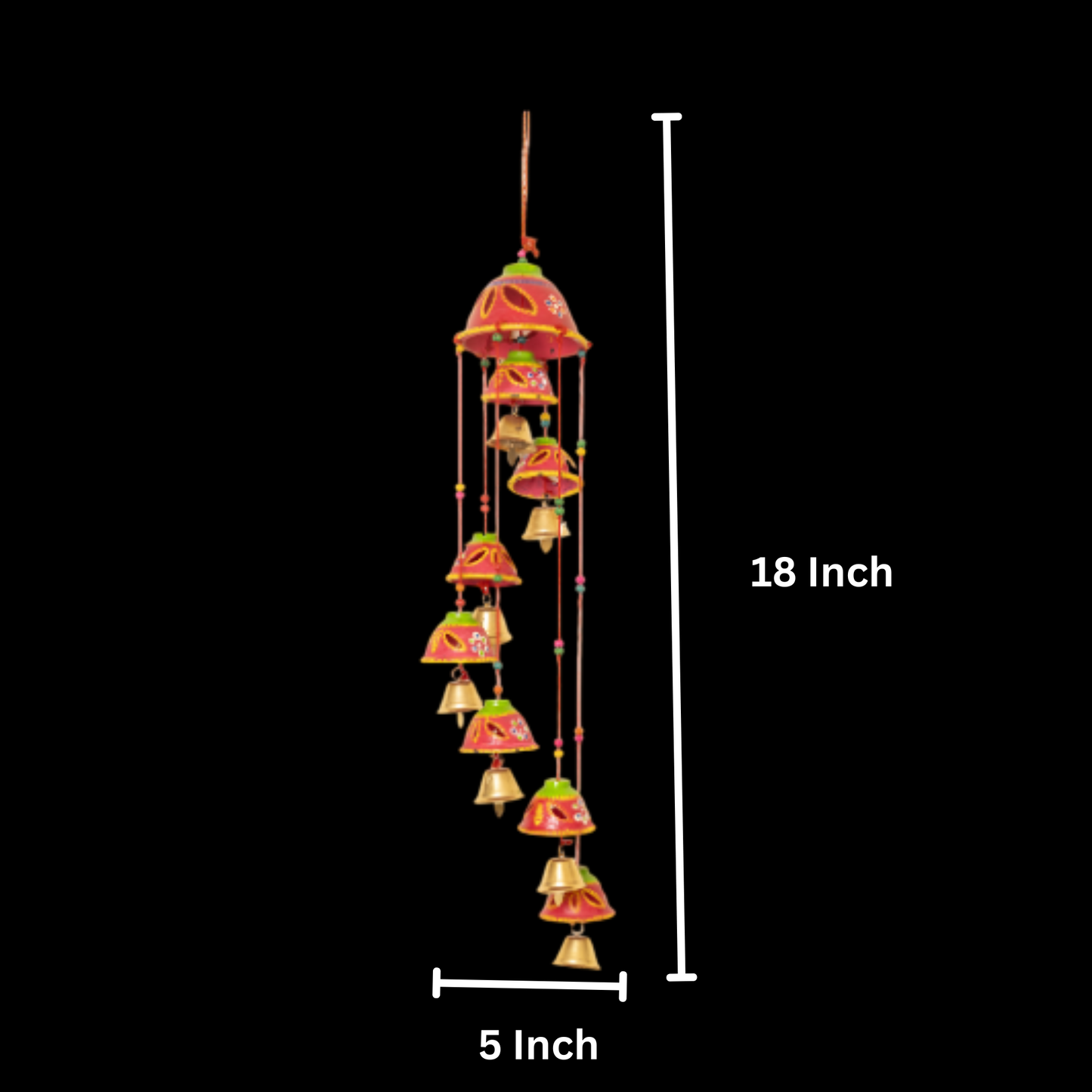 Wind Chime Wall Hanging set of 2 Pc