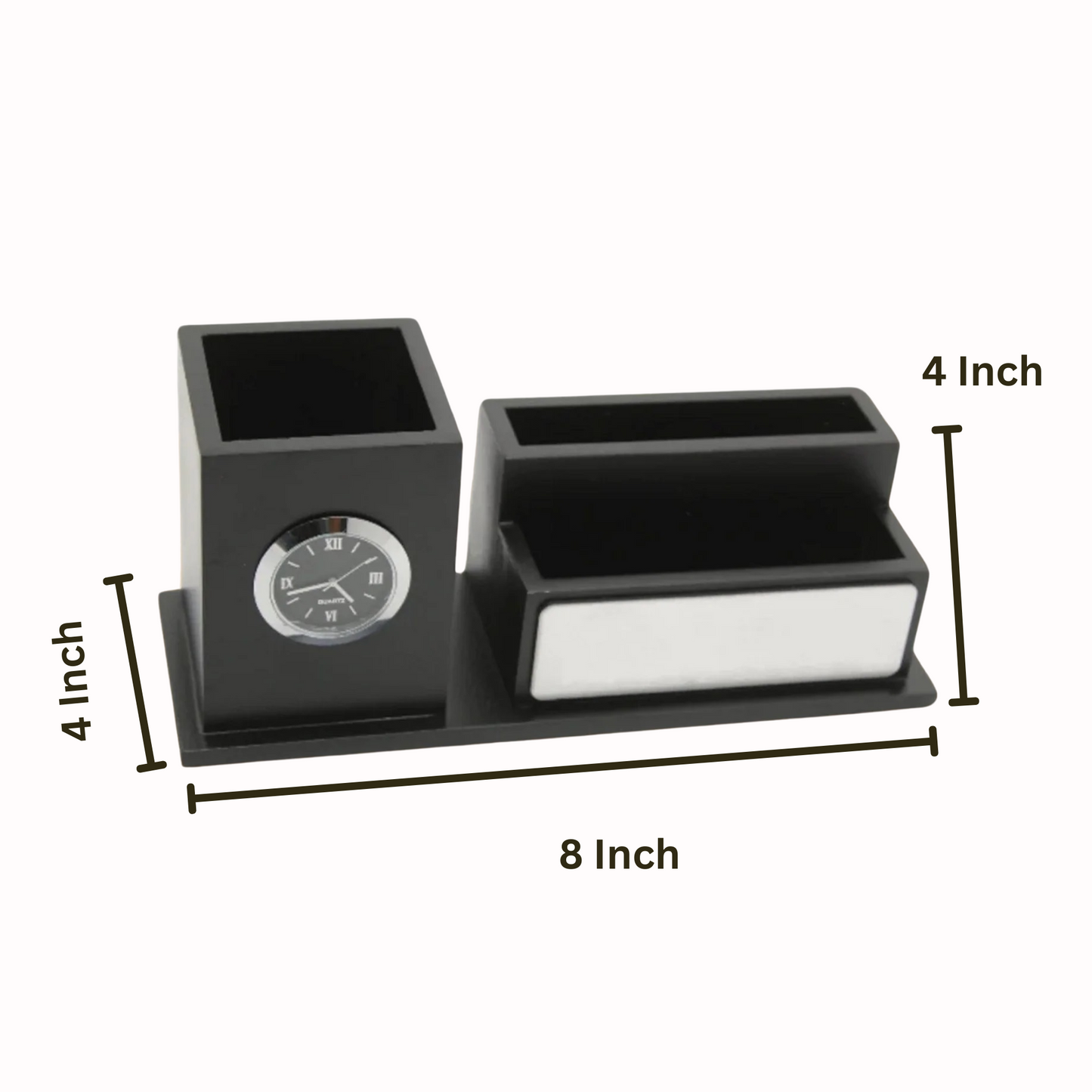 Wooden Desk Pen Stand For Office Set of 50