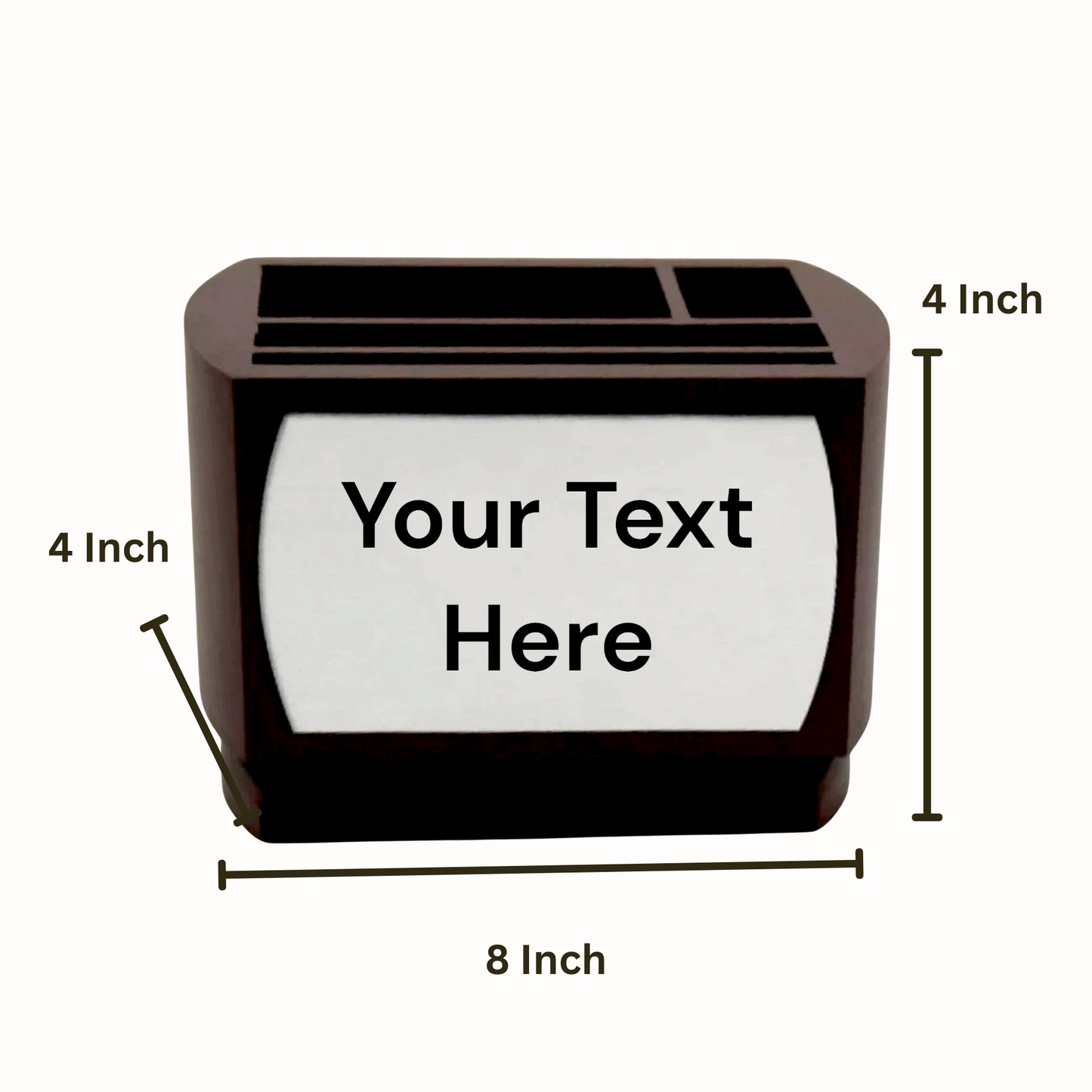 Wooden Pen Stand For Office Set of 50