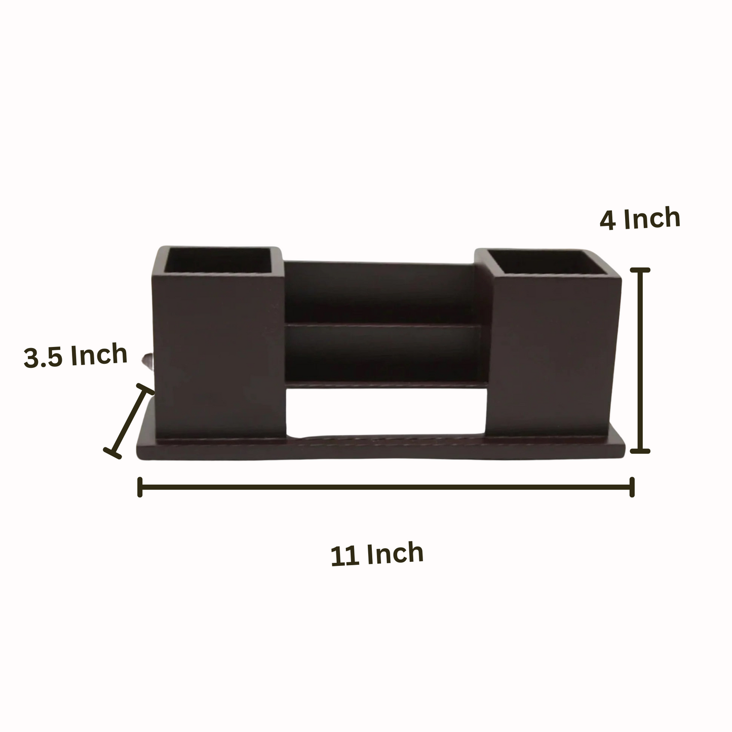 Wooden Table Pen Stand For Office Set of 50