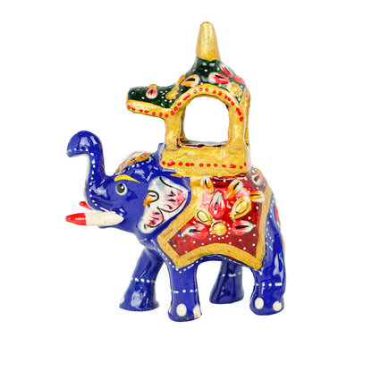 Small Ambabari Elephant Statue for Showpiece