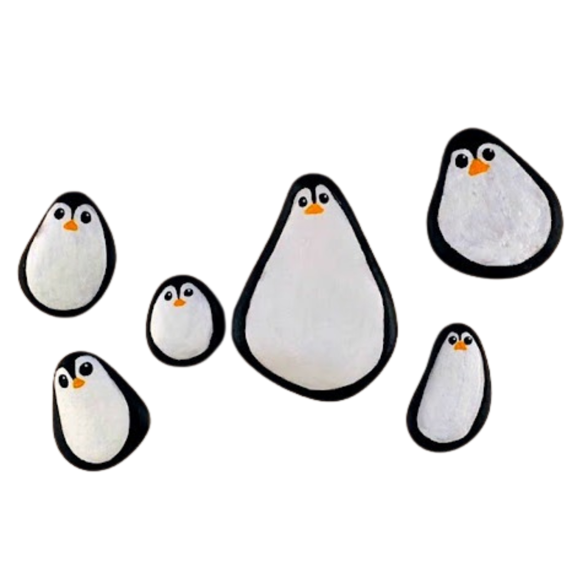 Under Of Sea Painting Stones Showpiece