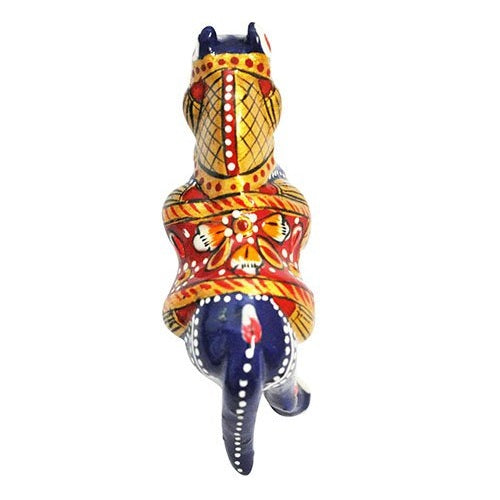 Meenakari Horse Handmade Metal - 1 Pair