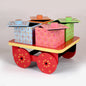 Dry Fruit Cart Shape With Trolley Cart