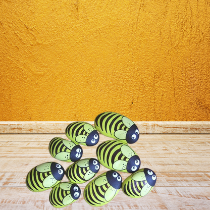 Beautiful Painting Stones Showpiece