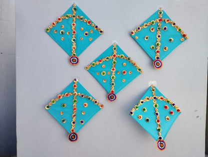 Beautiful Cloth Kite For Event Decorative Set of 5