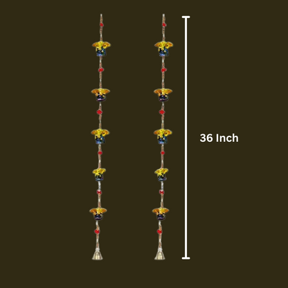 Beautiful Ganesha 'Women Door Hangings Door - 10 Pc