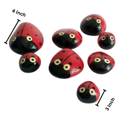 Beautiful Painting Stones Showpiece