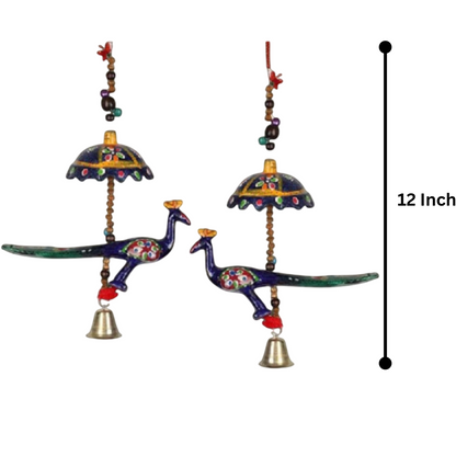 Beautiful Peacock Hangings Door For Main Home Decor 6 pc
