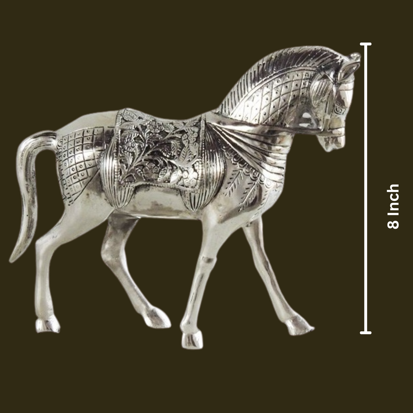 Beautifull Metal Horse Showpiece