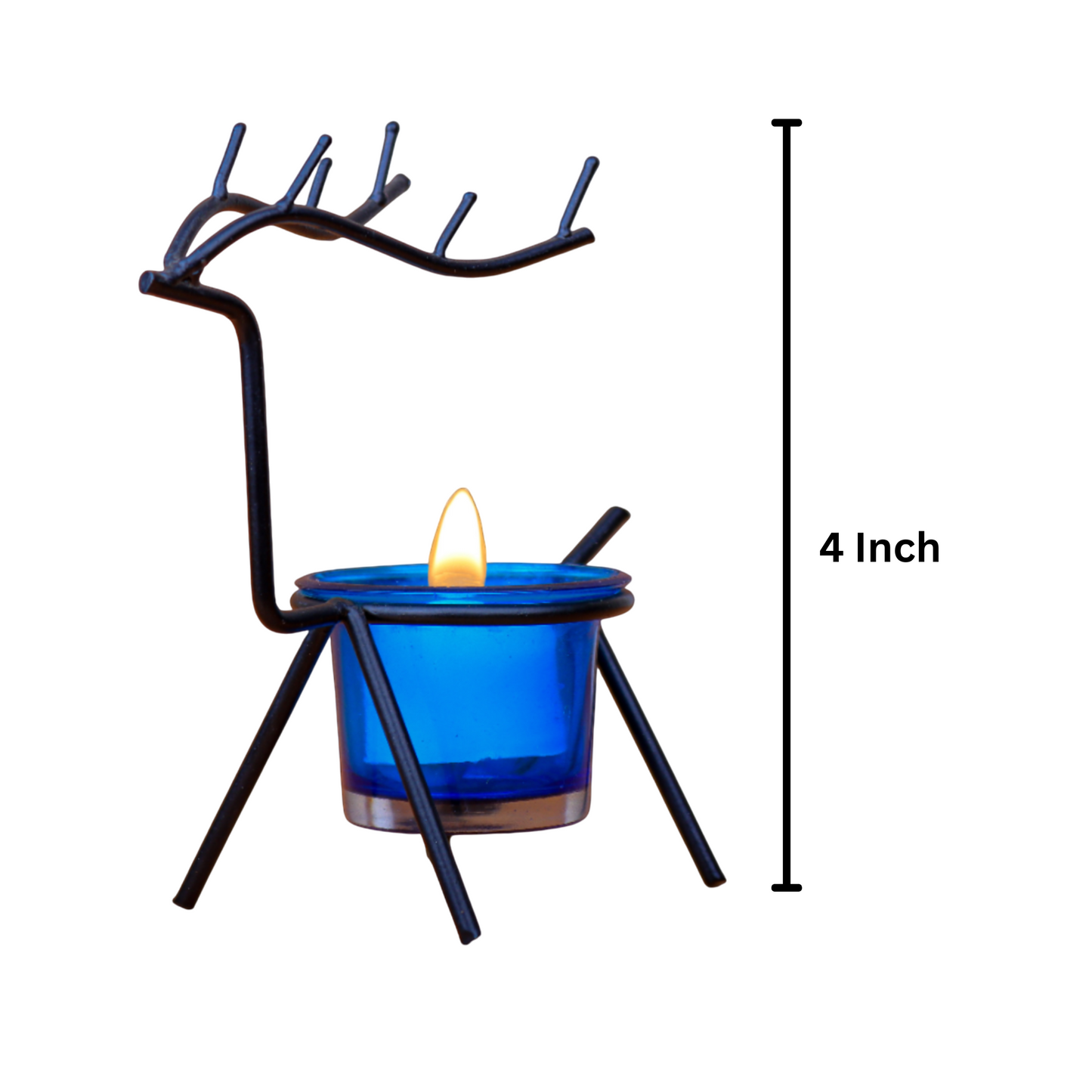 Deer Candle Holder Cute Table Tealight Holder