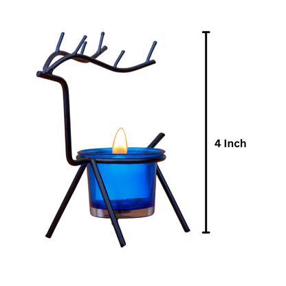 Deer Candle Holder Cute Table Tealight Holder