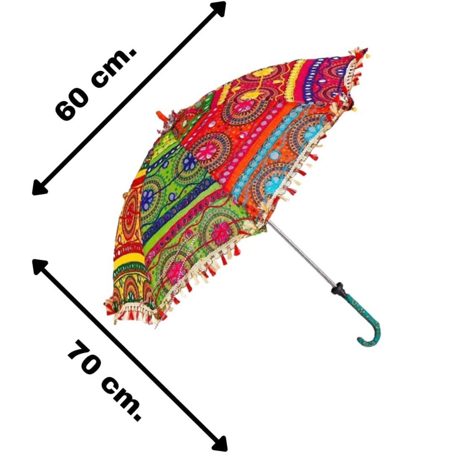 Design Rajasthani Umbrella Pair  - Colourful
