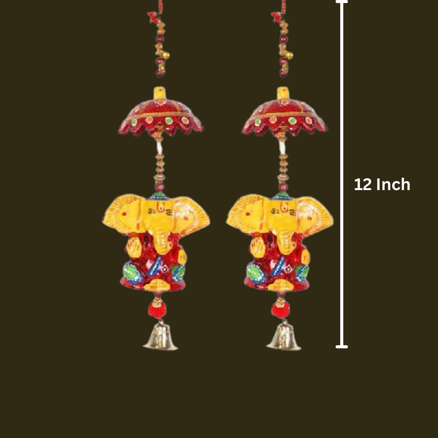 Ganesha Hangings Door For Main Door Home set of 4 pc
