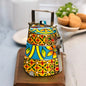 Hand Painted 4 Tier Steel tiffin Box -Gold Blue