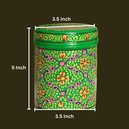 Hand Painted Steel Storage Container Set