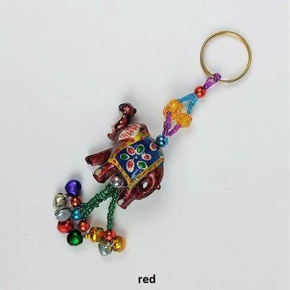 Elephant Key Chain Ring For Car Bike