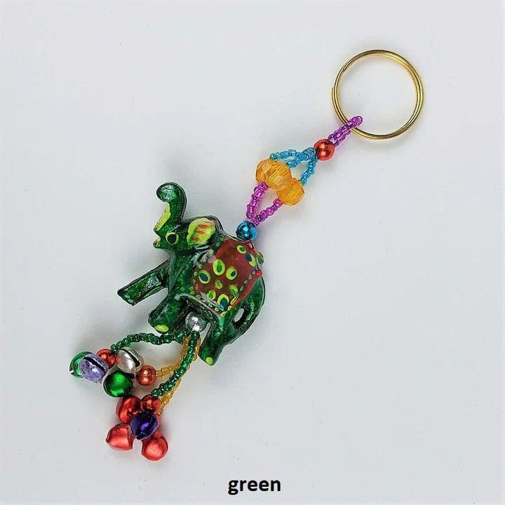 Elephant Key Chain Ring For Car Bike