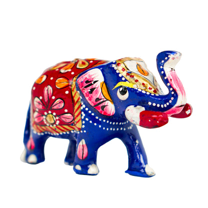 metal Elephant Animal Figurine Showpiece set of 2 Pc