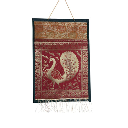 Magazine Holder Singel Silk Jute Wall Hanging