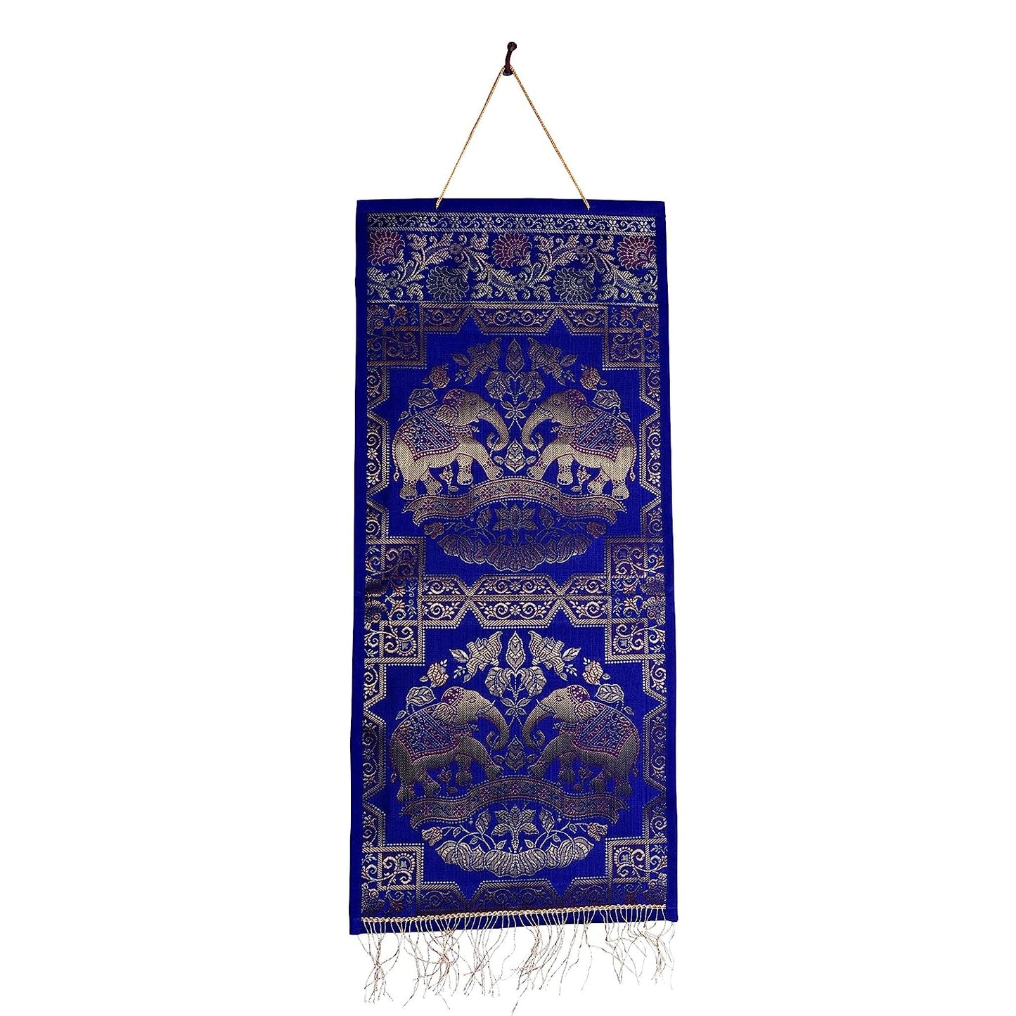 Magazine Holder Dubble Silk Jute Wall Hanging