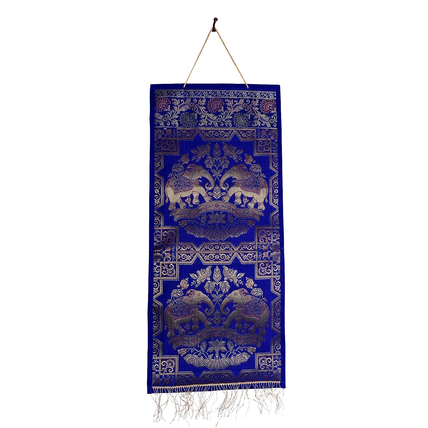 Magazine Holder Dubble Silk Jute Wall Hanging