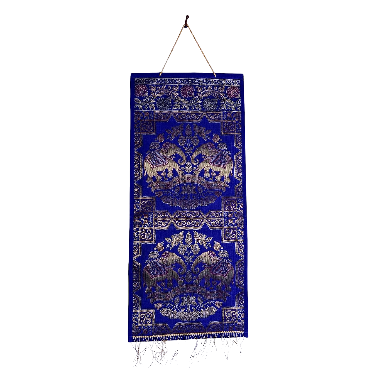 Magazine Holder Dubble Silk Jute Wall Hanging