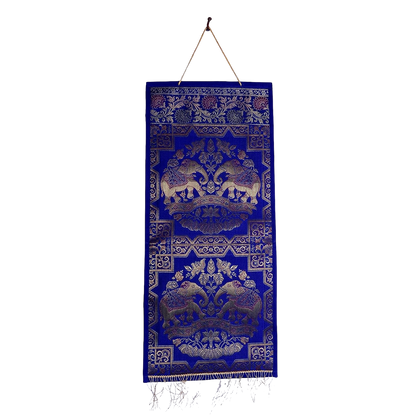 Magazine Holder Dubble Silk Jute Wall Hanging