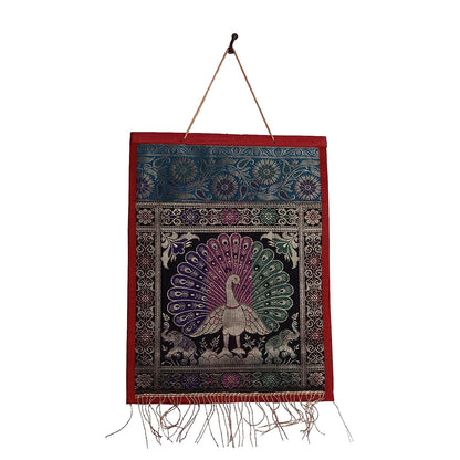 Magazine Holder Singel Silk Jute Wall Hanging