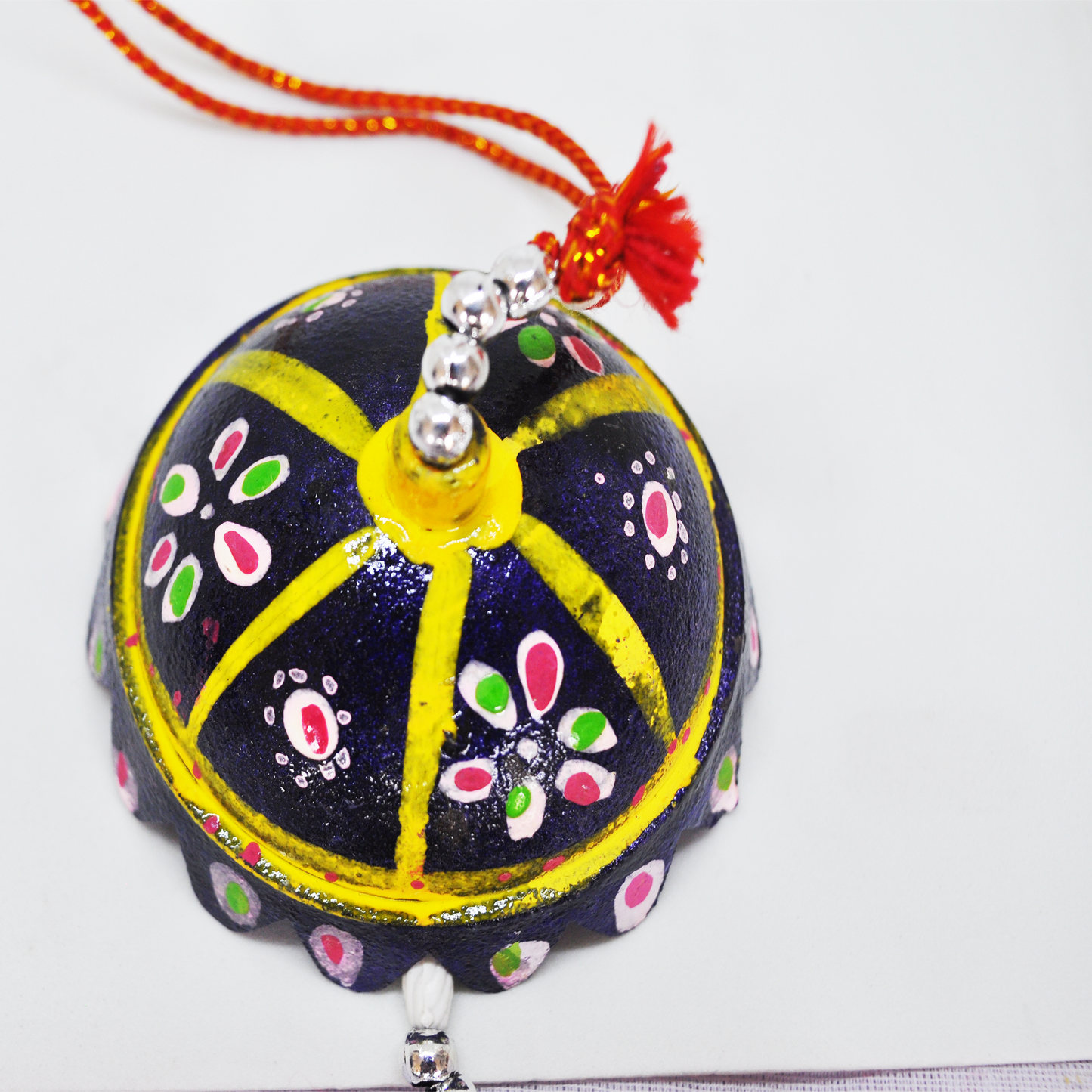 Peocock Hanging Jhoomer Dream Catcher Set of 10 pcs - Multicolour