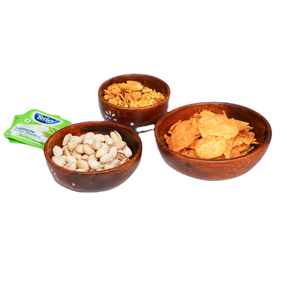 Wooden Bowls For Kitchen Bowl Set of 3