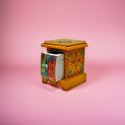 Wooden Ceramic Drawer Chest With 1 Drawer