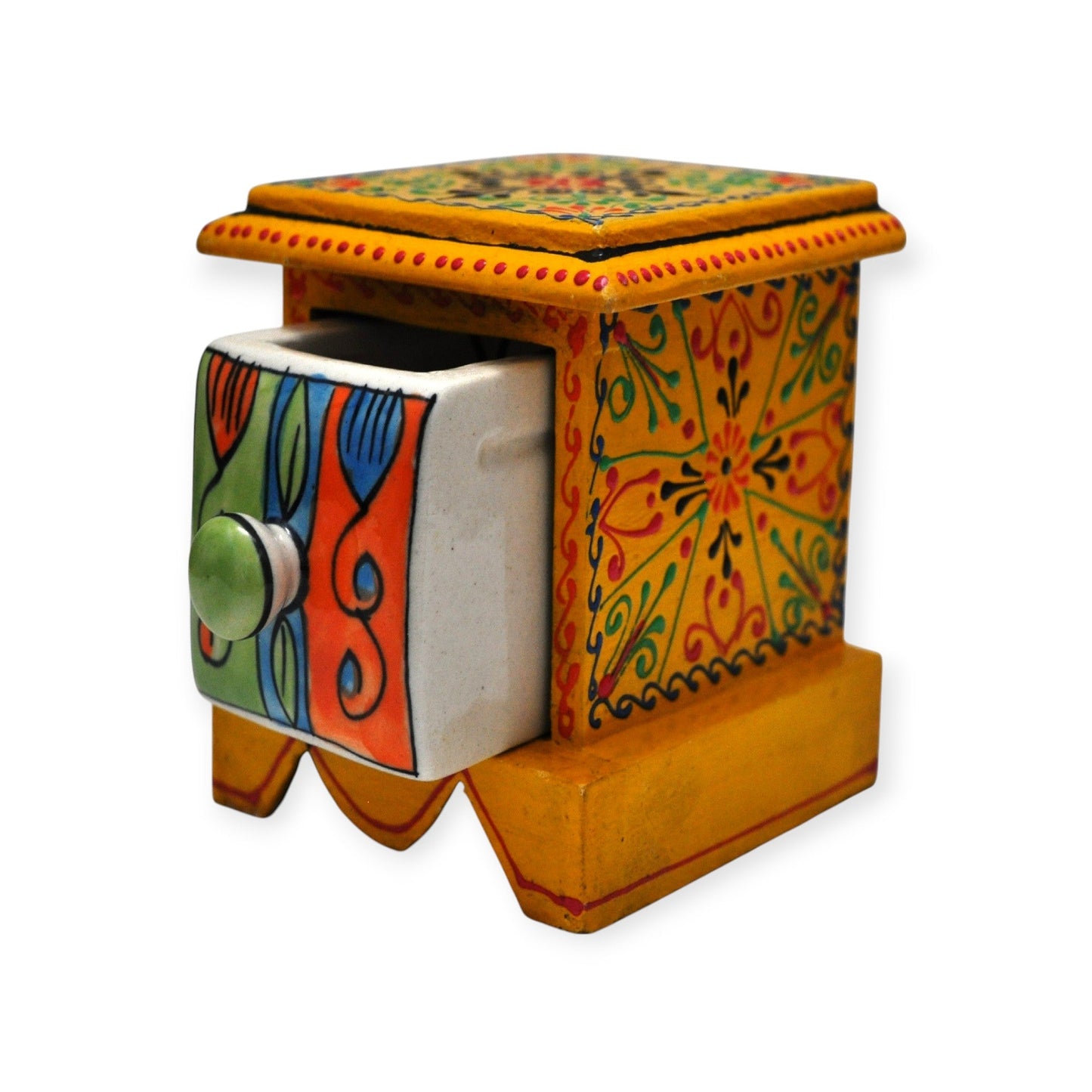 Wooden Ceramic Drawer Chest With 1 Drawer