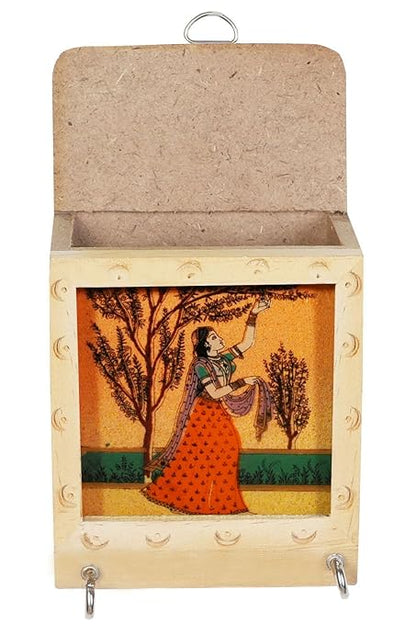 Wooden 2 Pin Key Holder Paintings