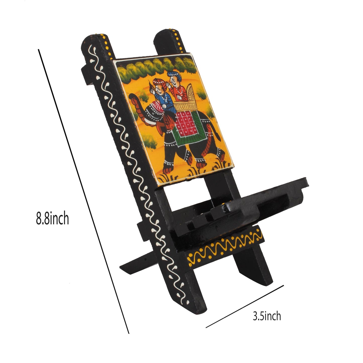 Wooden Phone Stand Chair Small Mini Card Holder