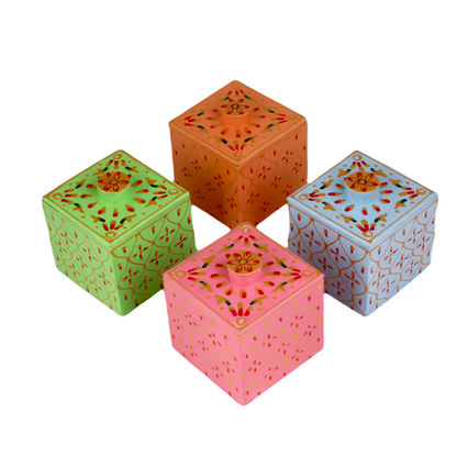 Dry Fruit Cart Shape With Trolley Cart