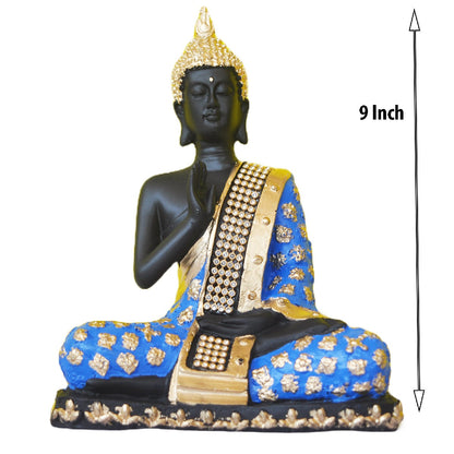Buddha Resin Samadhi Statue Showpiece