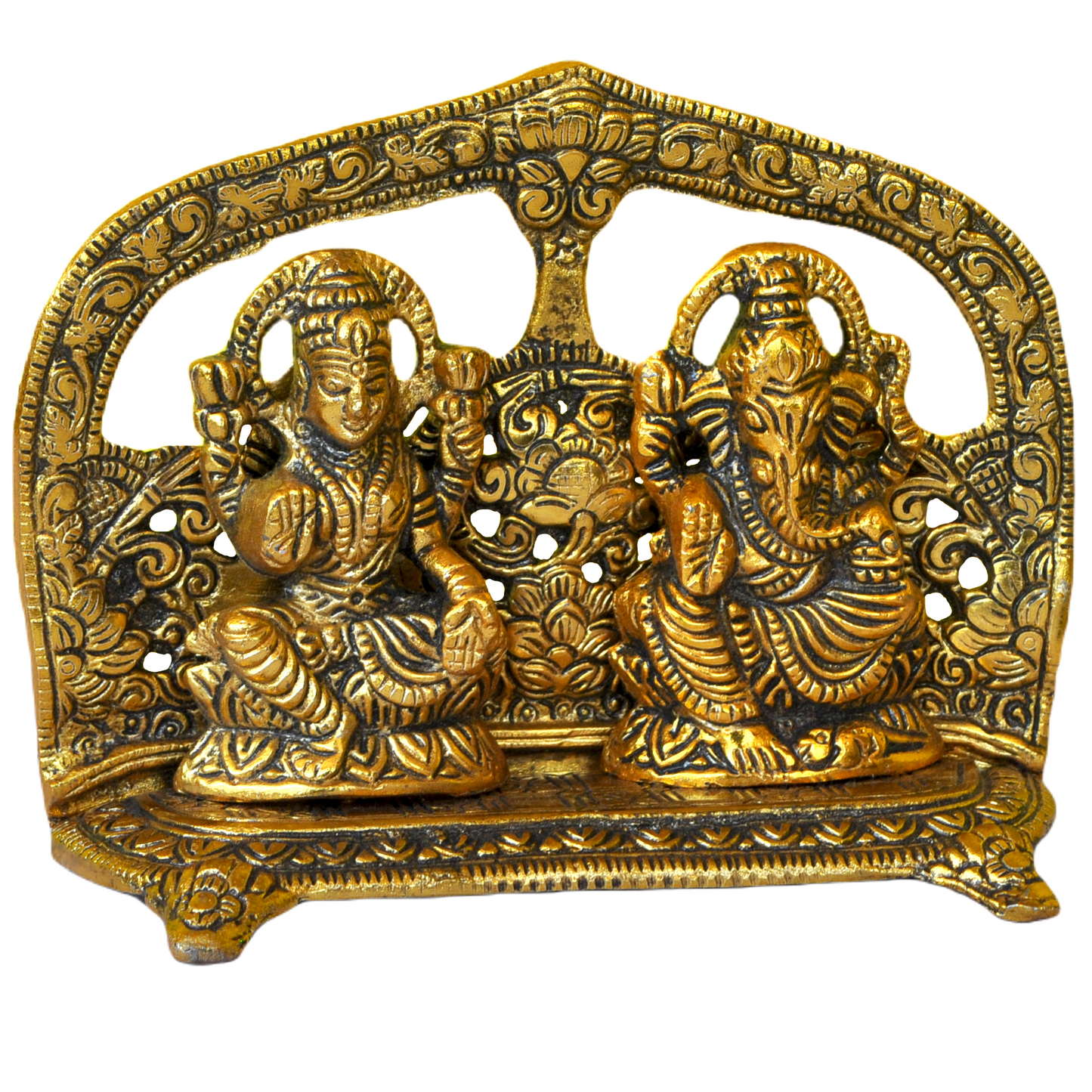 Laxmi Ganesh Chocki Diya God statue