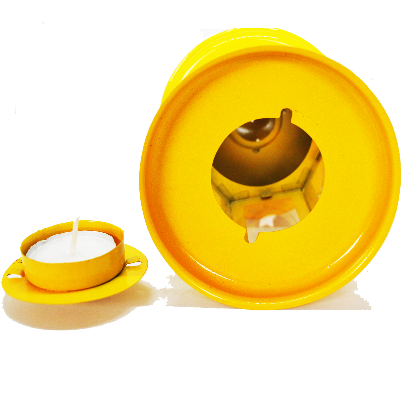 Metal Star Wall Hanging Candle Holder Pair