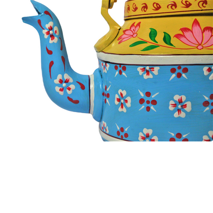 Hand Painted Aluminium Single Kettle