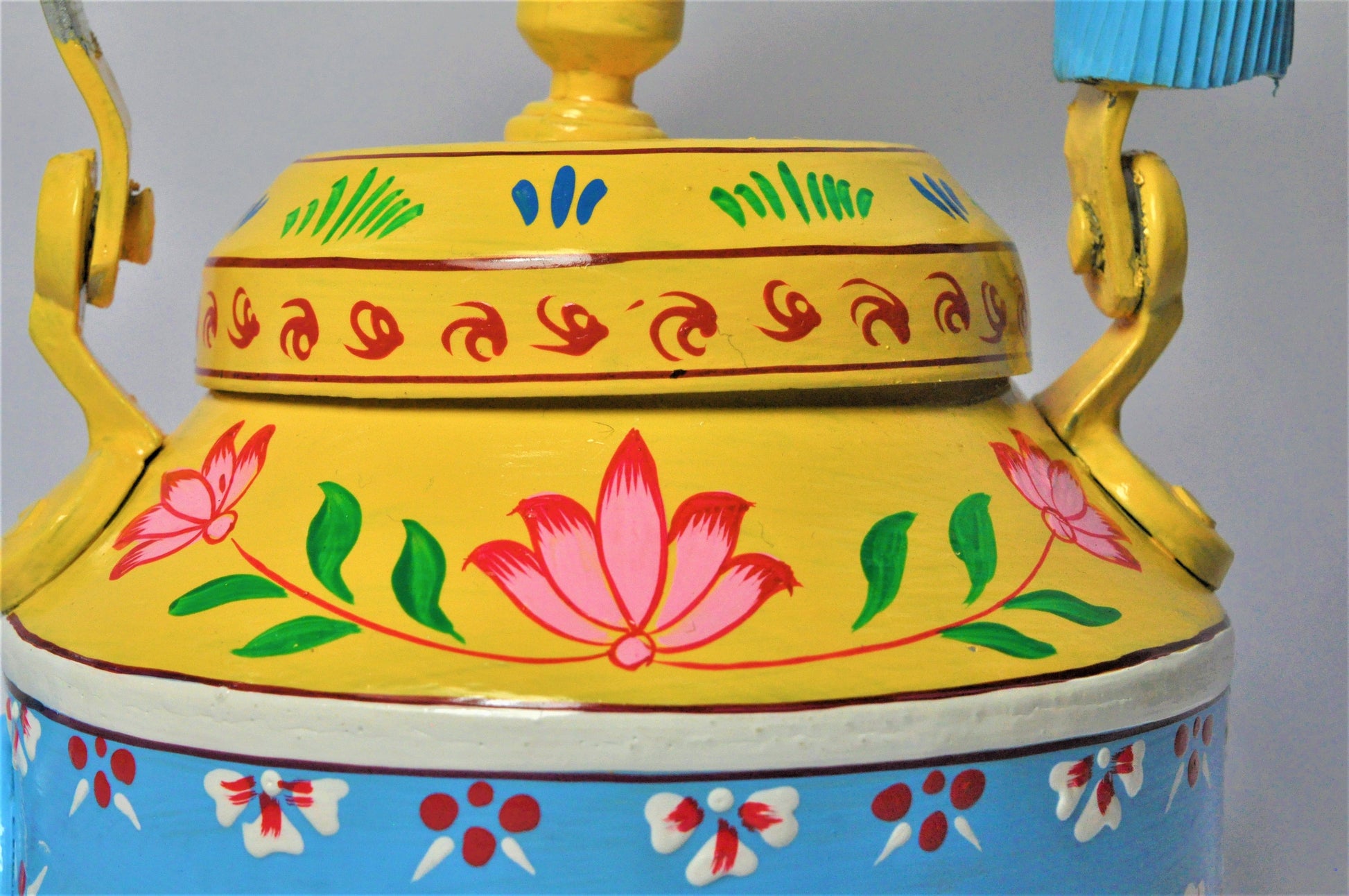 Hand Painted Aluminium Single Kettle