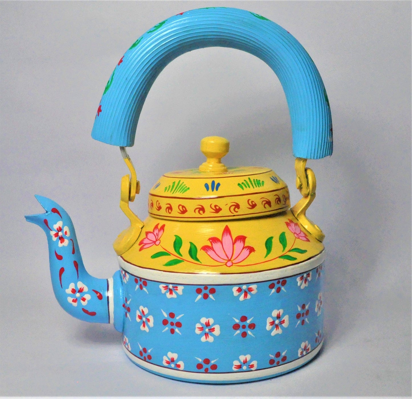 Hand Painted Aluminium Single Kettle