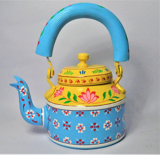 Hand Painted Aluminium Single Kettle